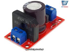 Moduł zasilacza niestabilizowanego 8A