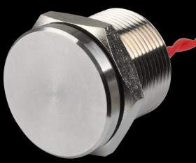 PBAR9AFB000 Piezo switch, 19 mm - NO, 316L stainless steel