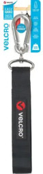 Velcro tape, fabric/steel, (L x W) 813 x 25 mm, black, -17 to 105 °C, VEL-30134-WEU