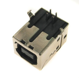 Gniazdo USB-B (black)