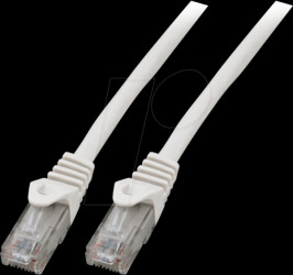 K8110WS.30 Cat.5e U/UTP, patch cable, 30 m, white