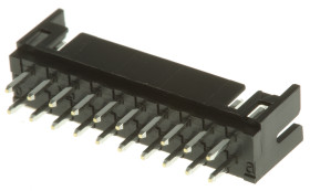 Wtyk PCB 20-pinowe raster: 2.0mm 2-rzędowe Hirose Przewlekany 2.0A 250.0 V.