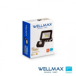 Naświetlacz LED 20W 95lm/W 1900lm IP54 Neutralna 4000K z czujnikiem ruchu SAMSUNG / GOL1FLN020P