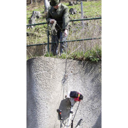 Berger &amp; Schr&#xF6;ter 889896 Rope 9mm x 15m Camouflage Black Polypropylene