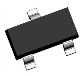 2SA1037 SMD PNP 50V 0,15A SOT-23 (10 SZTUK) TRANZYSTOR