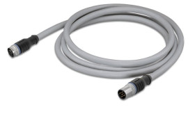 Kabel zasilający 4 Core Szary, 250 V AC/DC