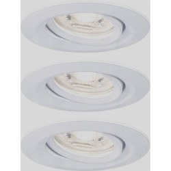Paulmann 92971 Nova Mini Plus LED Recessed Light Set 4.20W White 3 Pack
