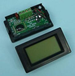 PANEL.AMPER.LCD 20A 8-12VAC/DC BLUE