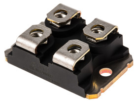 MOSFET N-kanałowy 72 A SOT-227 600 V Montaż na śrubie Pojedynczy 1,04 kW 75 miliomów