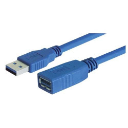 Kabel USB Złącze A USB Złącze B USB A dł. 3m Przewód USB USB 3.0