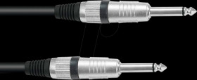 3021169M Speaker cable 6,3 mm, male / male, 1,5 m