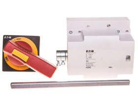 Napęd drzwiowy boczny lewa strona czerwono-żółty NZM3-XSR-L 266655