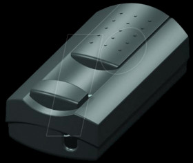 8115-004.01 LED cord intermediate dimmer, 7-110W / 3-35W, black