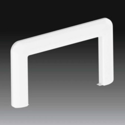 Pokrywa przepustowa dla kanałów PK 110X65 D biała 8217_HB