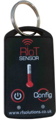 Pilot zdalny RIOT-SENFOB-TEMP-8T1, 2-przyciskowy, 868MHz, RF Solutions
