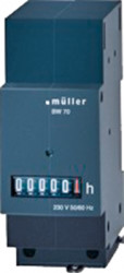 Hours meter, BW 70.29 24 V