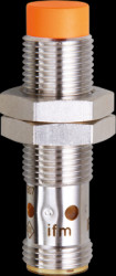 Inductive sensor, PNP, flush mounting M12, not flush, 1 Form B (N/C), 30 V (DC), 100 mA, IFS261