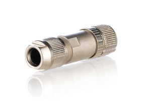 Złącze wielostykowe przemysłowe 4-pinowe M12 Montaż na kablu Gniazdo Phoenix Contact