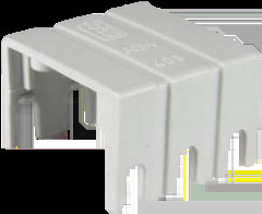 Cover cap, 3-pole, gray for euro terminal, 193203