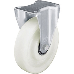 Blickle 498782 BH-SPO 127K Pressed Steel Heavy Duty Fixed Castor - Wheel Ø 125mm