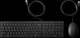 9SR36AA#ABD Keyboard/mouse combination, USB, black