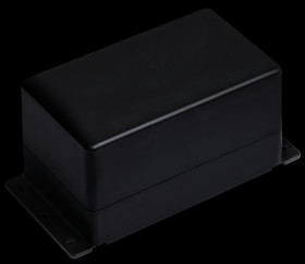 KSW64 = G087 Wall-mounted enclosure 120x70x65mm, plastic, black