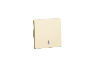 CARIVA Klawisz z symbolem lampy kremowy 773730 LEGRAND