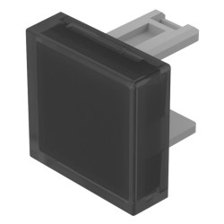 Soczewki do wskaźników, 31-953, Czarny, Kwadratowy, długość: 15.3