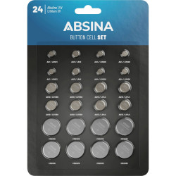 Absina 401008 Button Cell Set 1 piece For Toys, Watches, Calculators