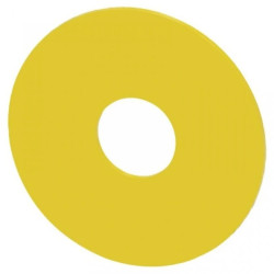 SIRIUS ACT, ETYKIETA PODKŁADKOWA ZATRZ. AWARYJNE, ŻÓŁTA, ŚREDN. 75MM - 3SU1900-0BB31-0AA0