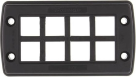 Zestaw dławnicy kablowej, kolor Czarny, materiał: Nylon 66, RS PRO