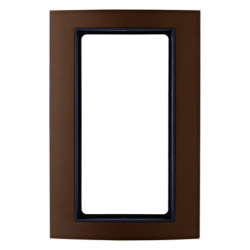 KNX Ramka z dużym wycięciem Berker B.3 alu brązowy/antracyt 13093001