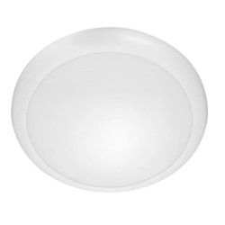 LAPIS LED 12W, plafon oświetleniowy z mikrofalowym czujnikiem ruchu, 800lm, IP65, 4000K, IK10, poliwęglan mleczOR-PL-6118WLPMM4