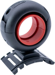 Tubing holders, with velcro tape, max. bundle Ø 34.5 mm, PA, black, (L x W x H) 66 x 45 x 85 mm, 1 5040 542 200