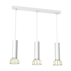 Lampa wisząca DANTE White/Gold 3xGU10 MLP7255 Milagro
