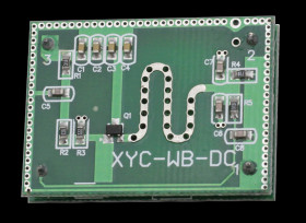 Opencircuit Radar motion detection sensor module, 3.3V - 20V