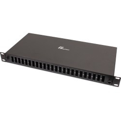 PRZEŁĄCZNICA ŚWIATŁOWODOWA GETFORT 1U 19 Cali 24xSC DUPLEX STAŁA