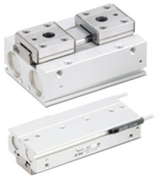 Chwytak pneumatyczny, palce: 2, Podwójna, M3, Płaski, równoległy, 0,7 MPa