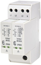Ogranicznik przepięć typ T2+T3 (C+D) ETITEC CM T23 275/20 3+1 do instalacji mieszkaniowych TT 002440656