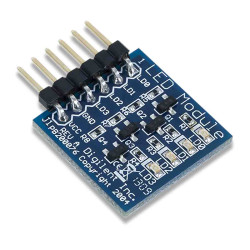 Zestaw badawczy do sterowników LED, Pmod LED: Four High-brightness LEDs, LED