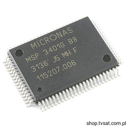 MSP3401G 16Bit Microcontrollers SMD-QFP80 MICRONAS