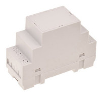 Z-106J-ABS Obudowa z tworzywa Z106J-ABS wymiary: 90x65x35mm - mocowana na szynę - jasna - ABS niepalny