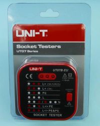 UT-07B UNI-T MIERNIK-TESTER GNIAZD