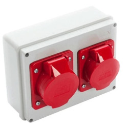 VIPLAST Rozdzielnica Gniazdo 2x16/5