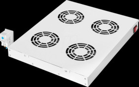 DN-19 FAN-4-HO 19" fan unit, 4 fans, black