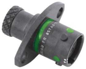 Złącze wielostykowe przemysłowe 3-pinowe, panelowe Gniazdo Souriau Sunbank by Eaton