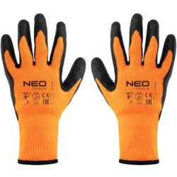 Rękawice robocze zimowe, ochronne odblaskowe rozmiar 8 pomarańczowe 97-612-8 NEO