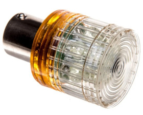 Dioda LED do kolumn sygnalizacyjnych IK błyskająca 220 V AC żółta, T0-IKMF220S