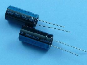 100uF/160V 100SZT 13x25 105° JAM ELKO