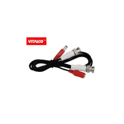 Kabel wt.BNC + wtyk DC 1.0m